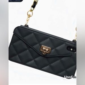 Wallet iPhone 12 Plus Case W/Shoulder Strap